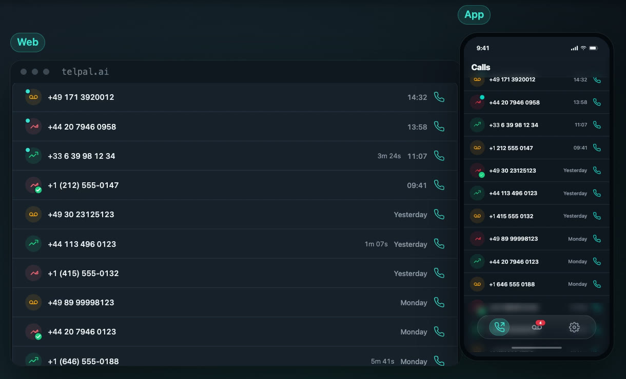 Real-time dashboards